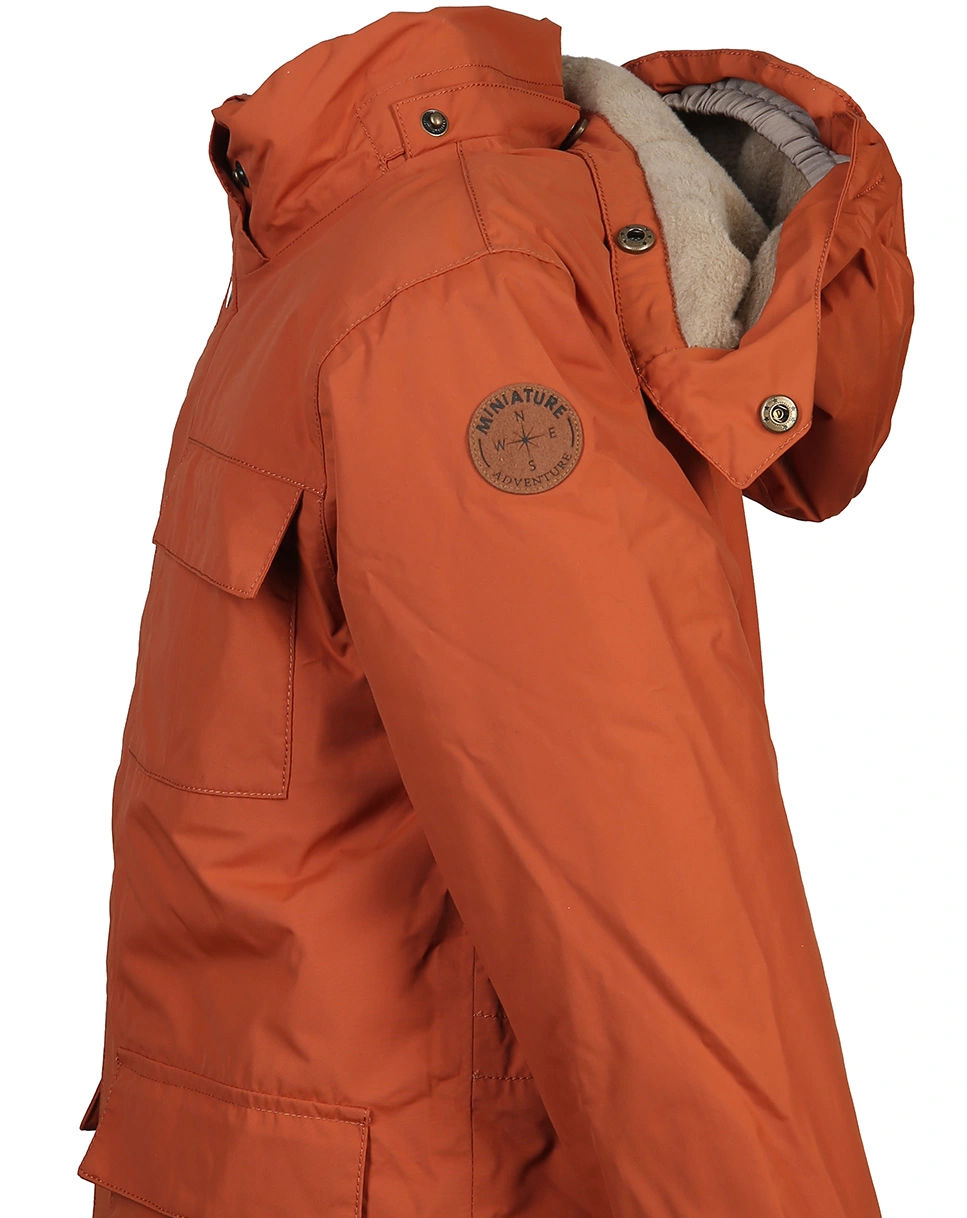 Winterjacke MATKASTOR in ginger bread brown