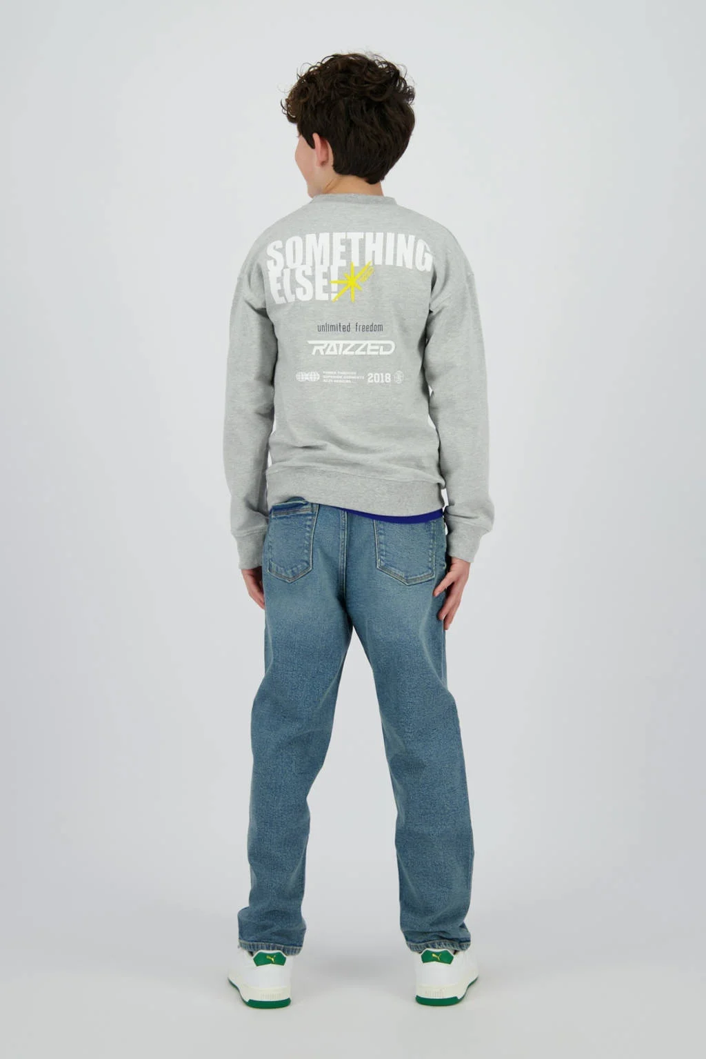 Raizzed sweater grijs