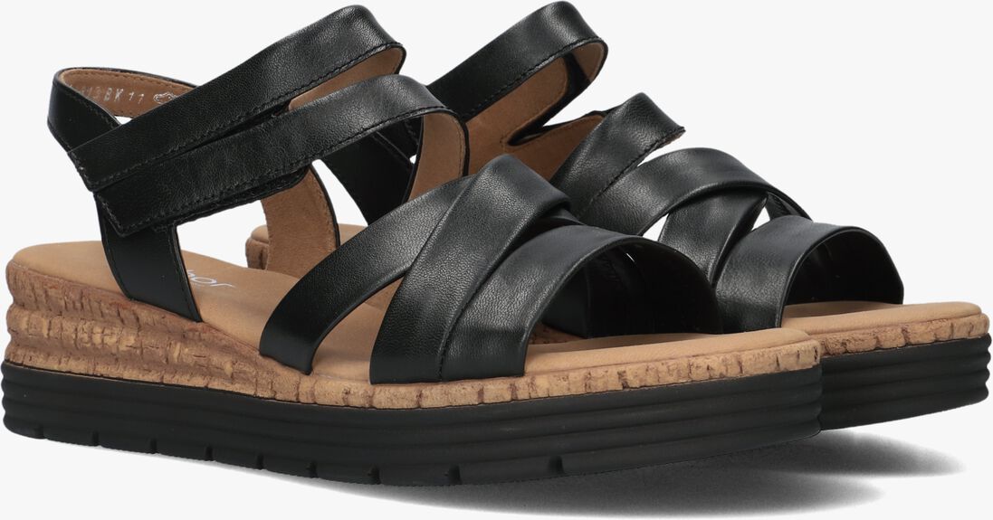 GABOR zwarte gabor sandalen 702.2