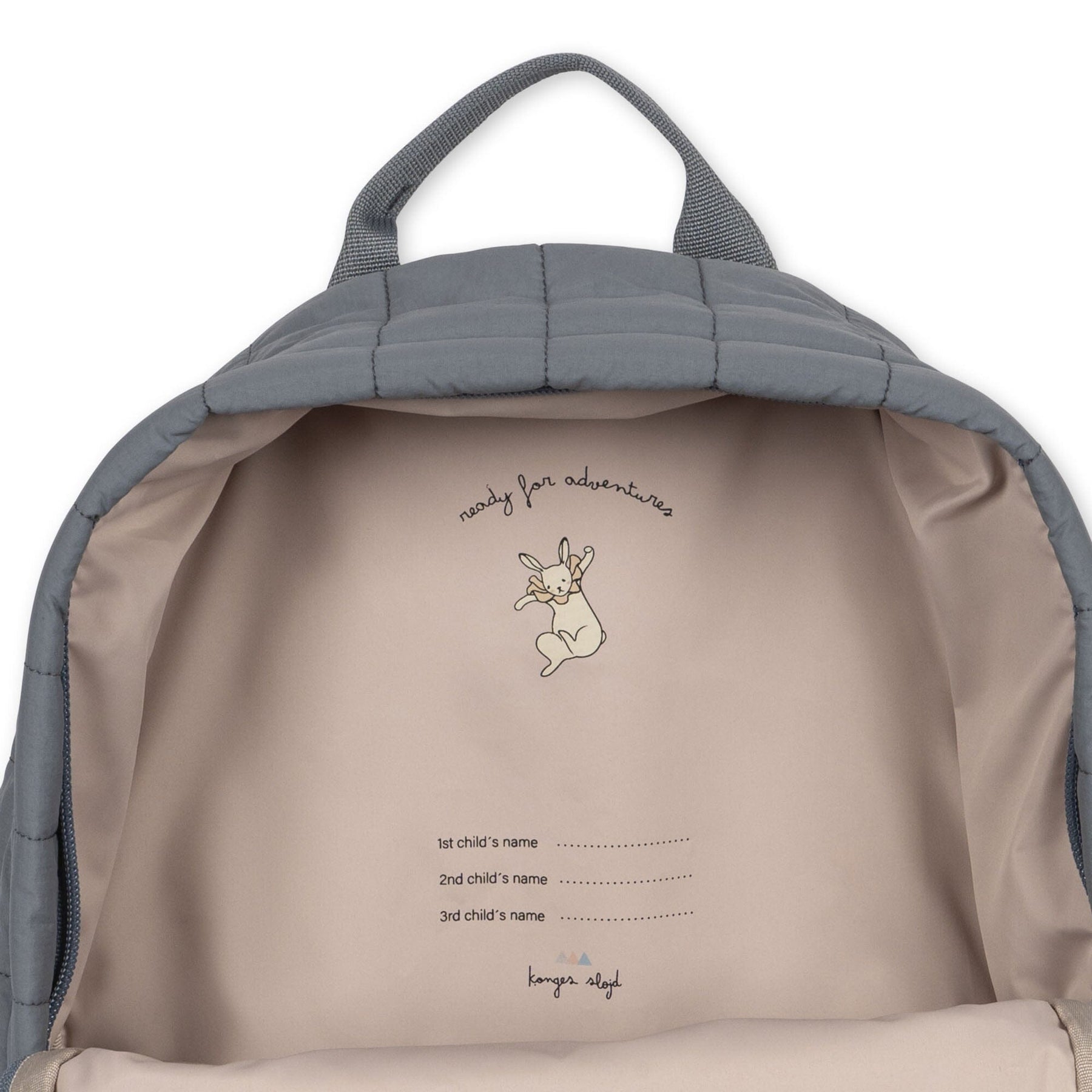 Konges Sløjd Juno Quilted Backpack Midi tradewinds