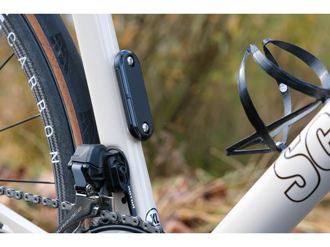 Hard Cover Protective Case for Bicycle Fahrrad Halterung für Galaxy SmartTag2 (GP-FPT560AMEBW) - Schwarz