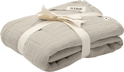 BIBS Cuddle Swaddle Musselinteppe, Sand