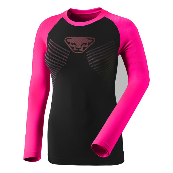 T-shirt thermique DYNAFIT SPEED DRYARN W L/S TEE PINK GLOW