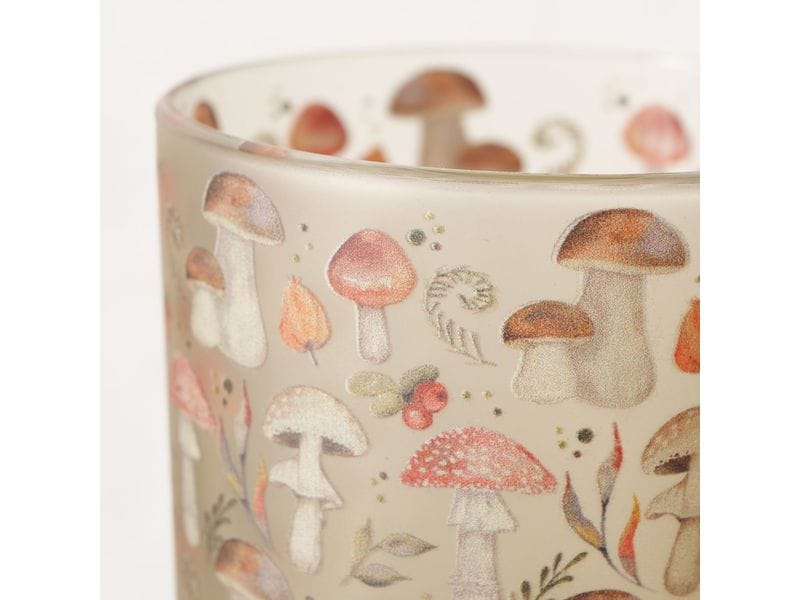 Boltze Windlicht Wilow Glas, 8 x 7.3 cm Dekorativer Teelichthalter