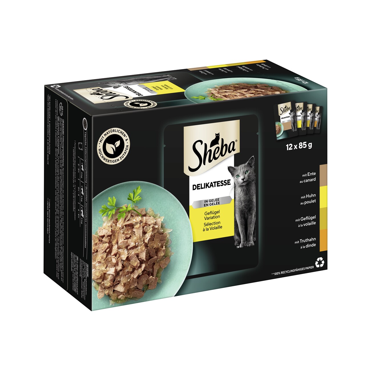 Sheba Delikatesse in Gelee 12x85g