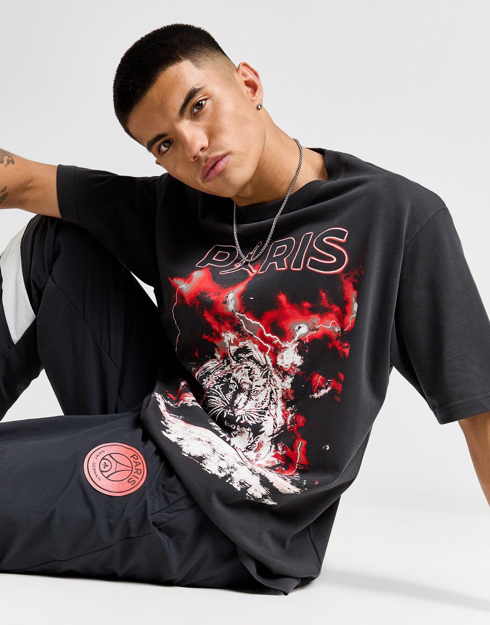 Jordan T-shirt à motif pour Homme Paris Saint-Germain