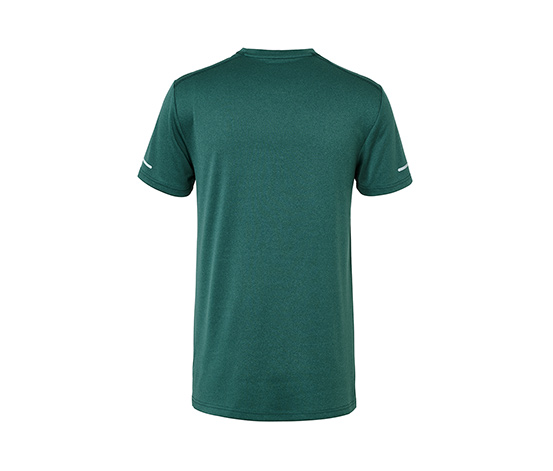Funktionsshirt, dunkelgrün meliert