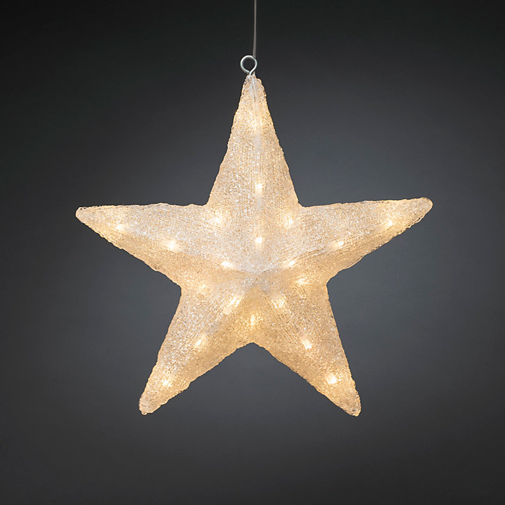 Étoile acrylique 40 LED