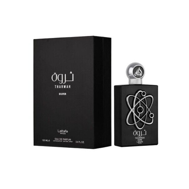 Lattafa Tharwah Silver Eau de Perfume für Männer 100 ml