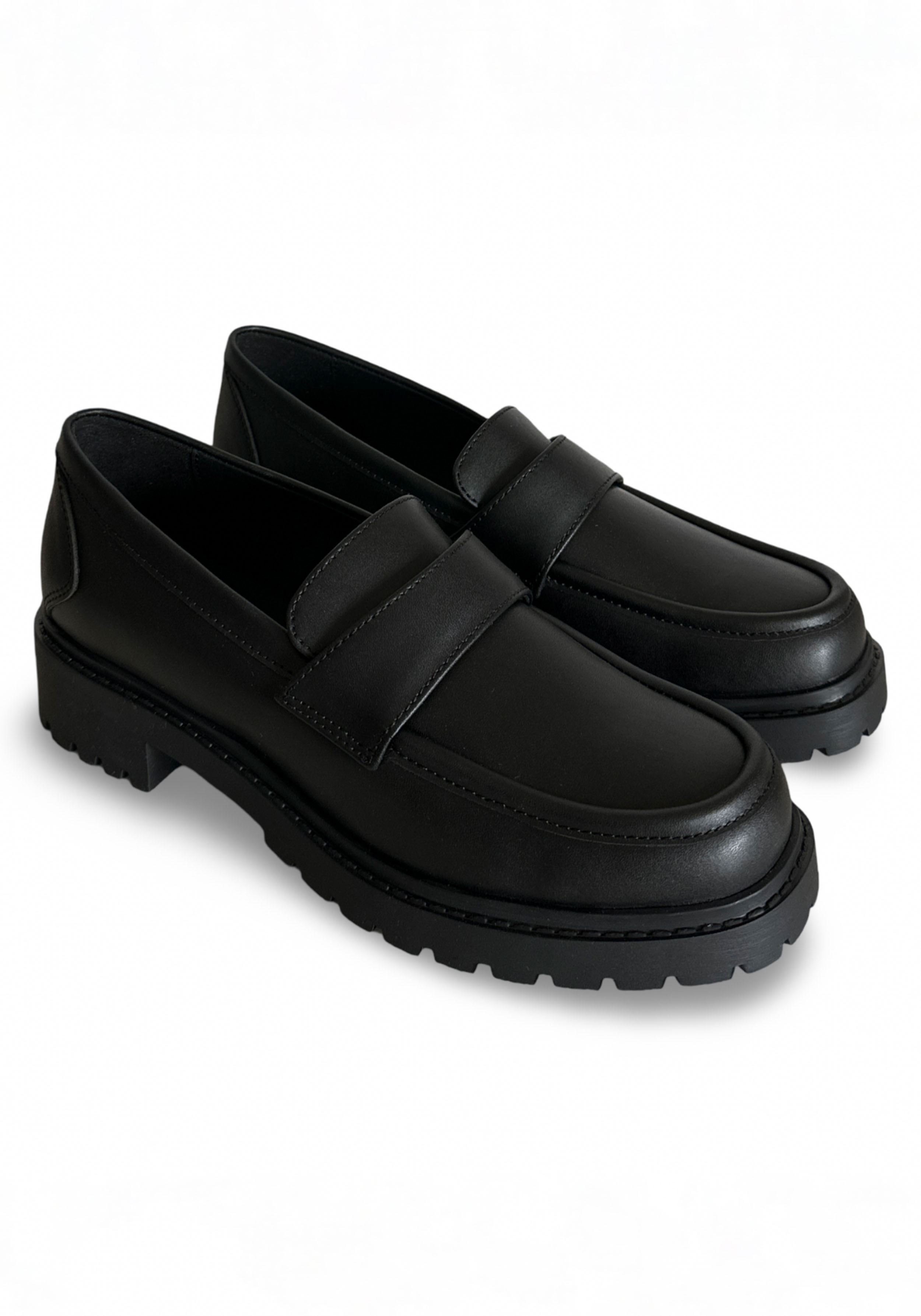 NAE Vegan Shoes Moccasin Alessia Black - vegan
