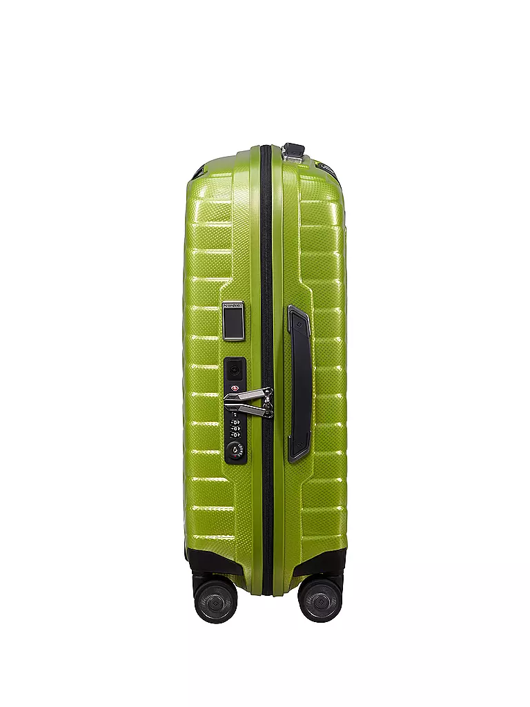 SAMSONITE Trolley Proxis Spinner 55 erweiterbar Lime grün