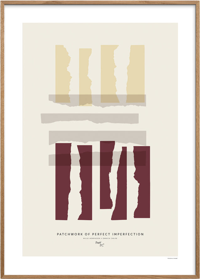 Poster & Frame Perfect Imperfection No. 2 Flerfarvet