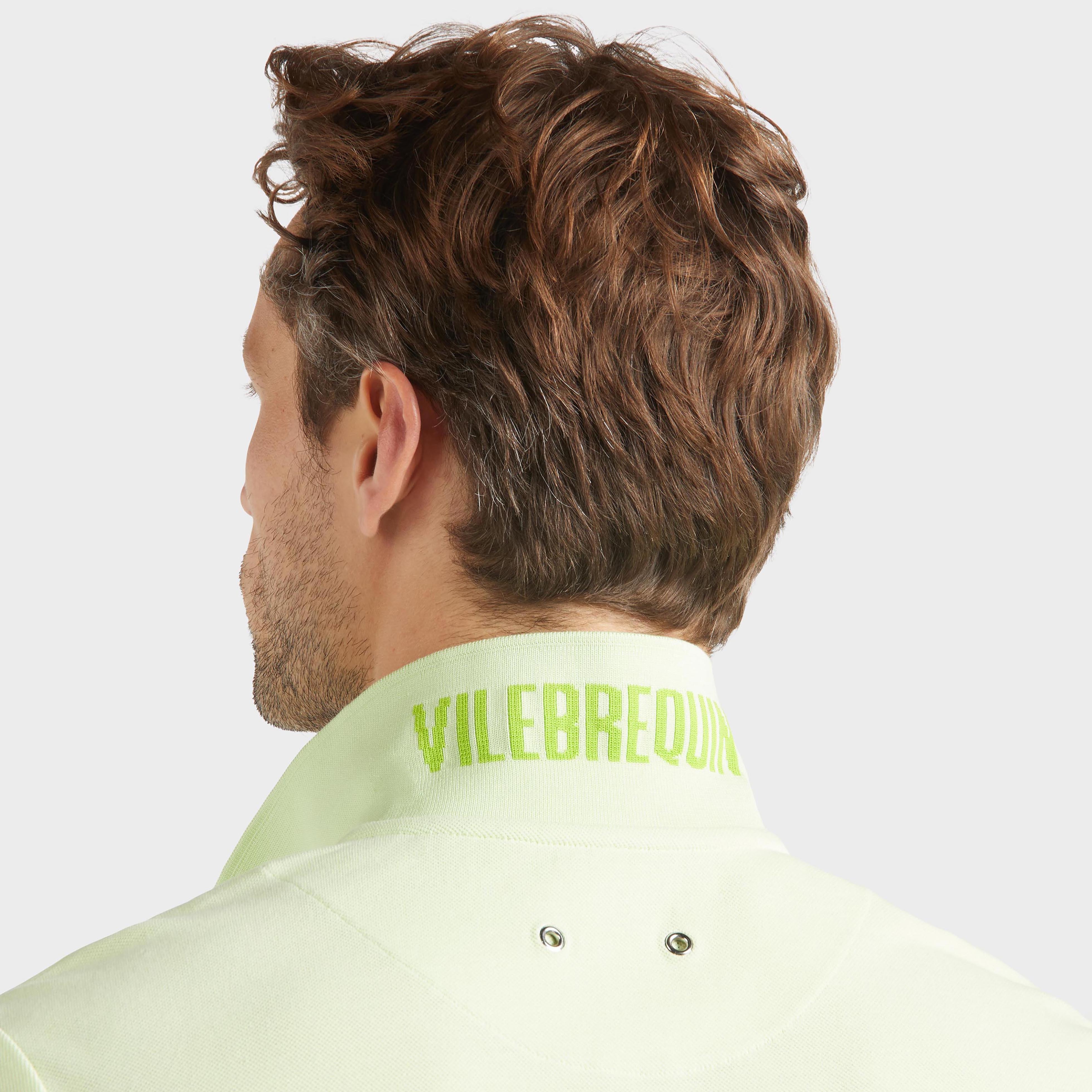 Polo en Piqué Coton Organique Homme Uni