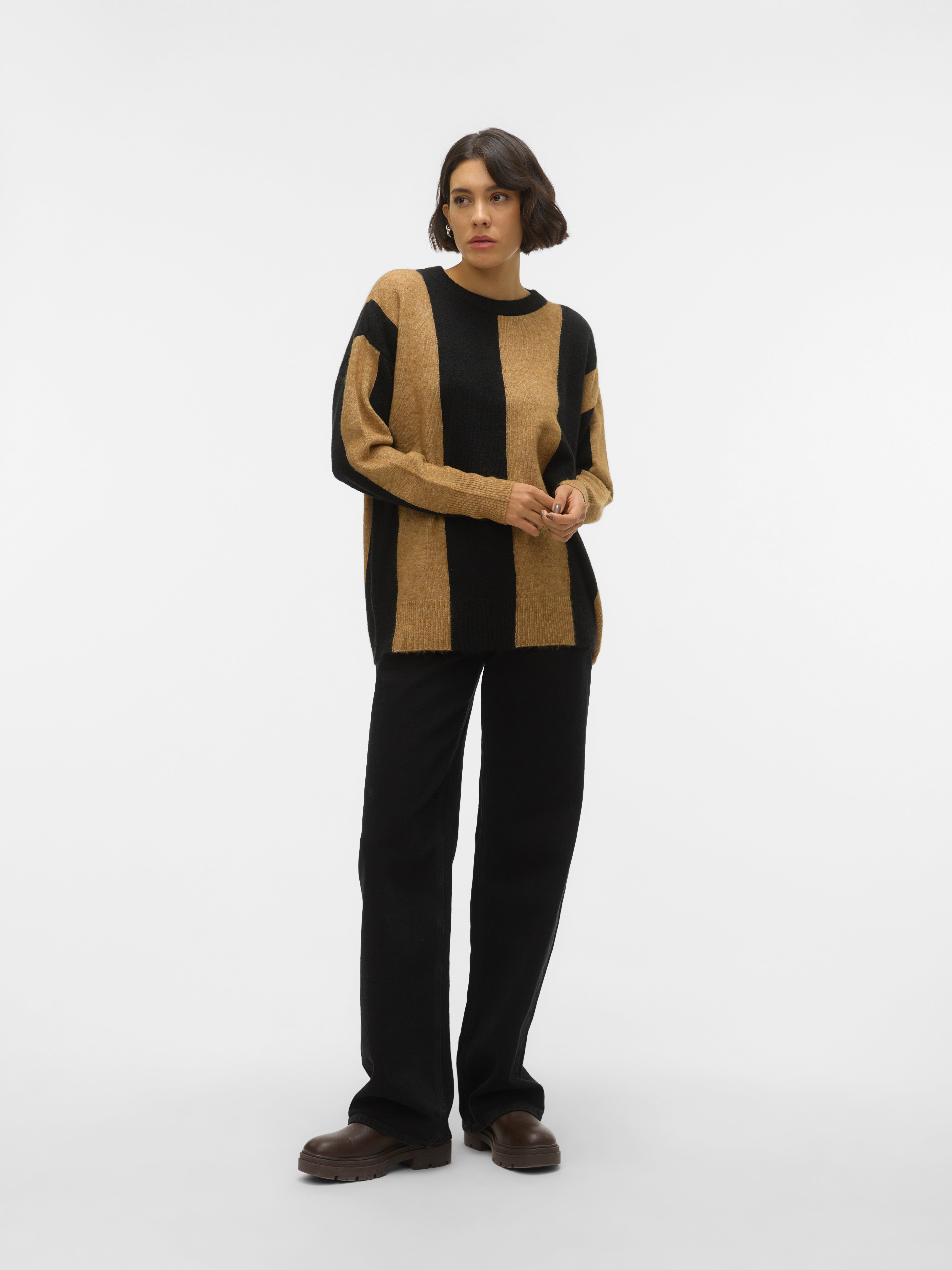 VMFILUCASTRIPE Gebreide pullover