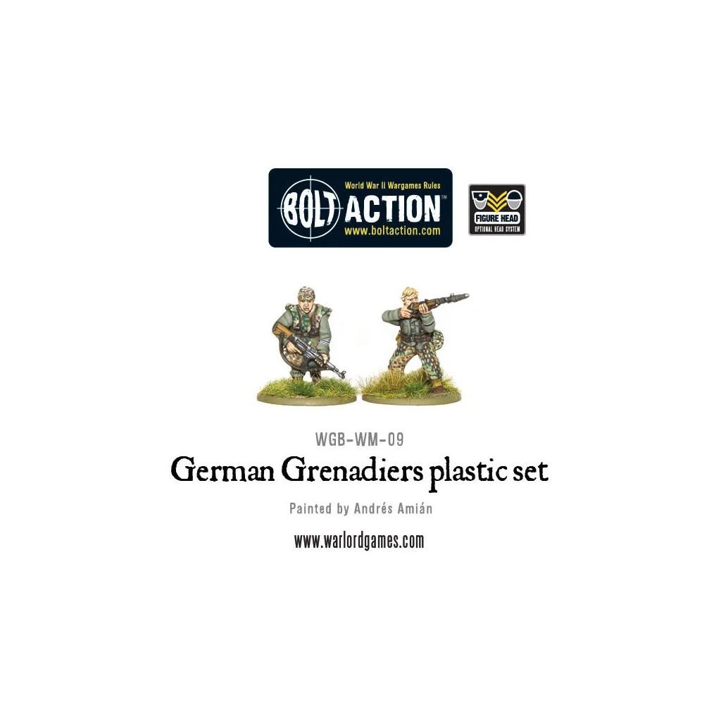 Bolt Action - German Grenadiers (plastic boxe)