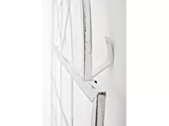 Treillis - Métal - Blanc antique - Viva