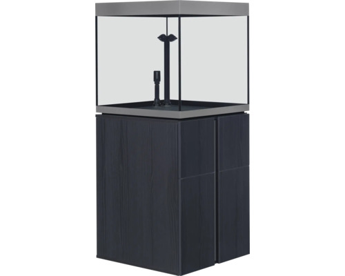 Aquariumcombinatie Fluval Siena 166 met LED-verlichting, verwarming, buitenfilter en kast, 166 l grafiet, 55 x 55 x 128 cm