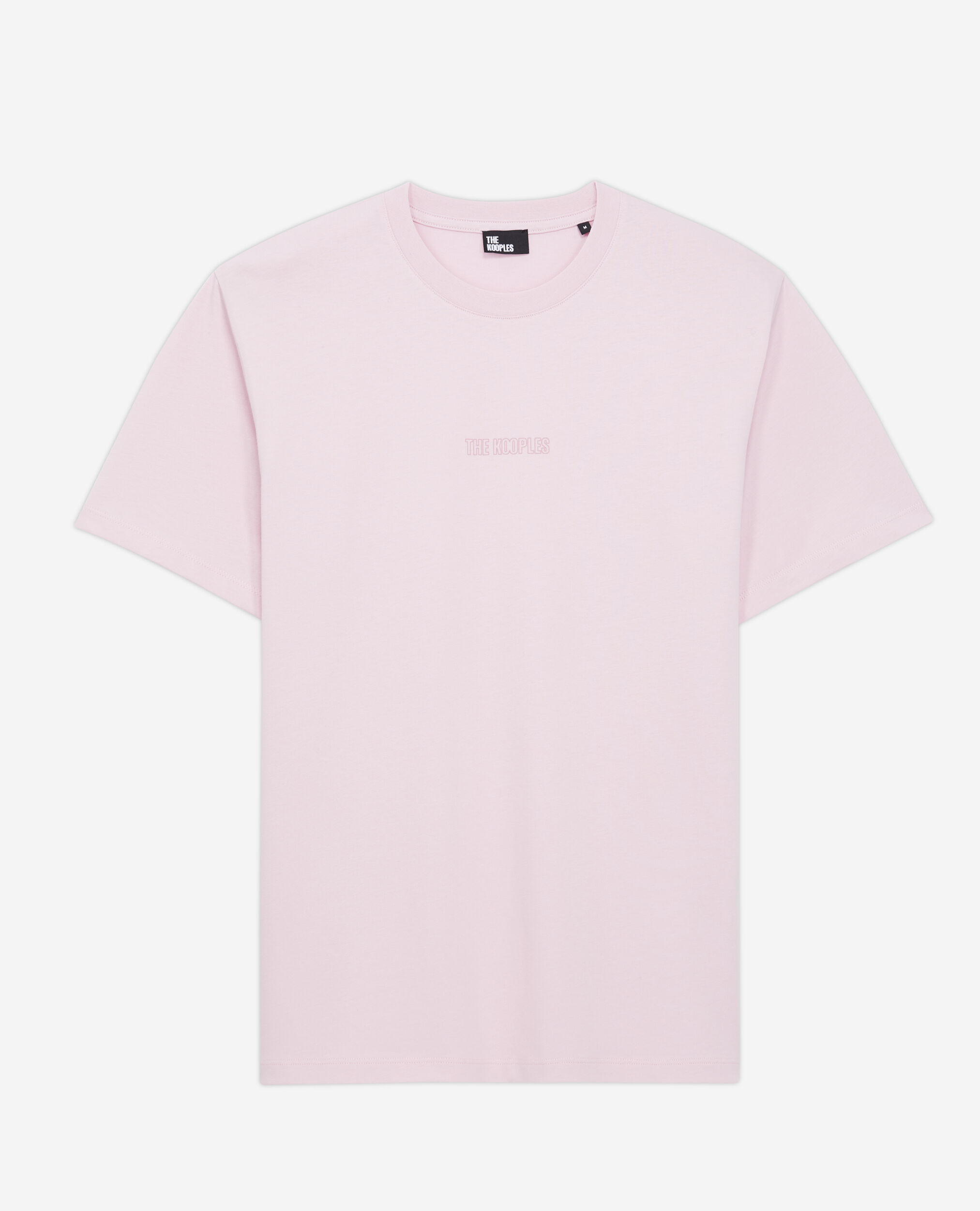 T-shirt rose avec logo