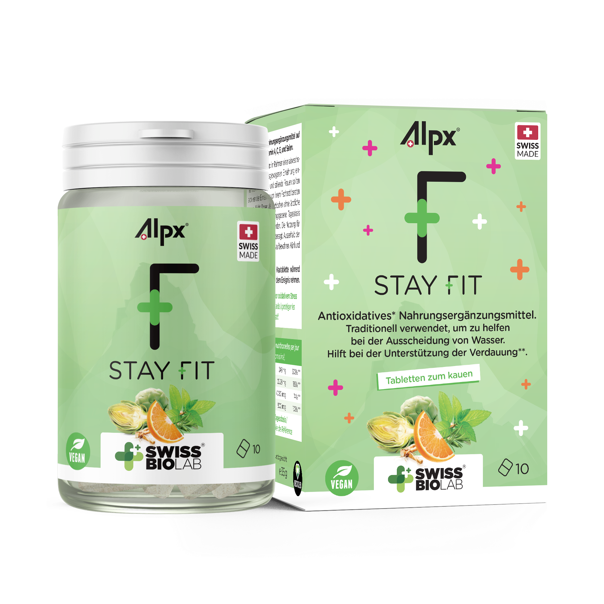 Alpx Alpx STAY FIT Tabl Ds 10 Stk
