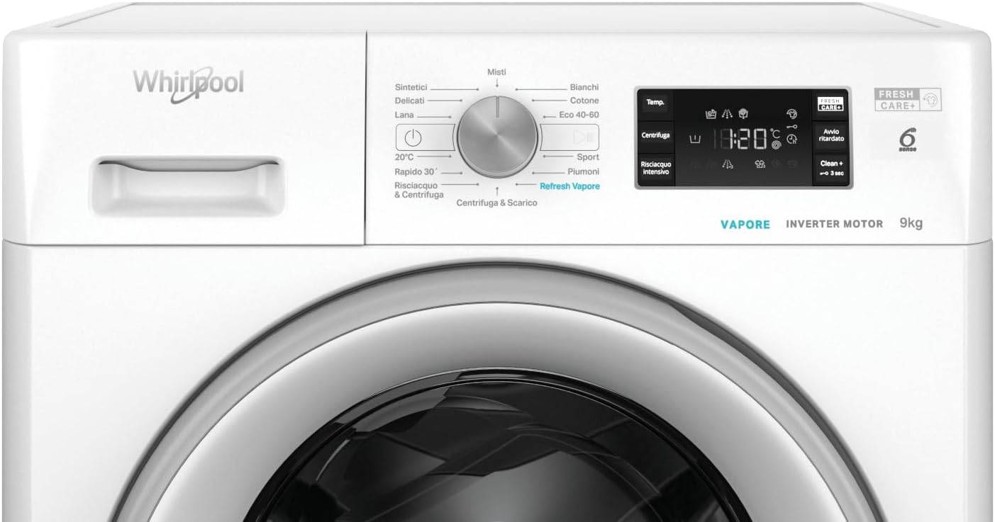 Whirlpool Waschmaschine, Weiß, Nein