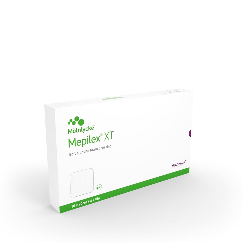 MEPILEX Safetac XT 10x20cm steril 5 Stk