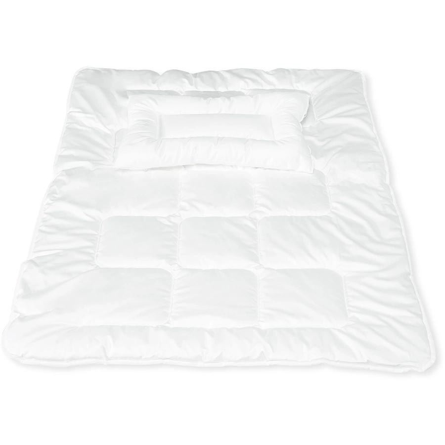 Pinolino Bettdecke Allergo mit Flachkissen 100 x 135 cm  40 x 60 cm