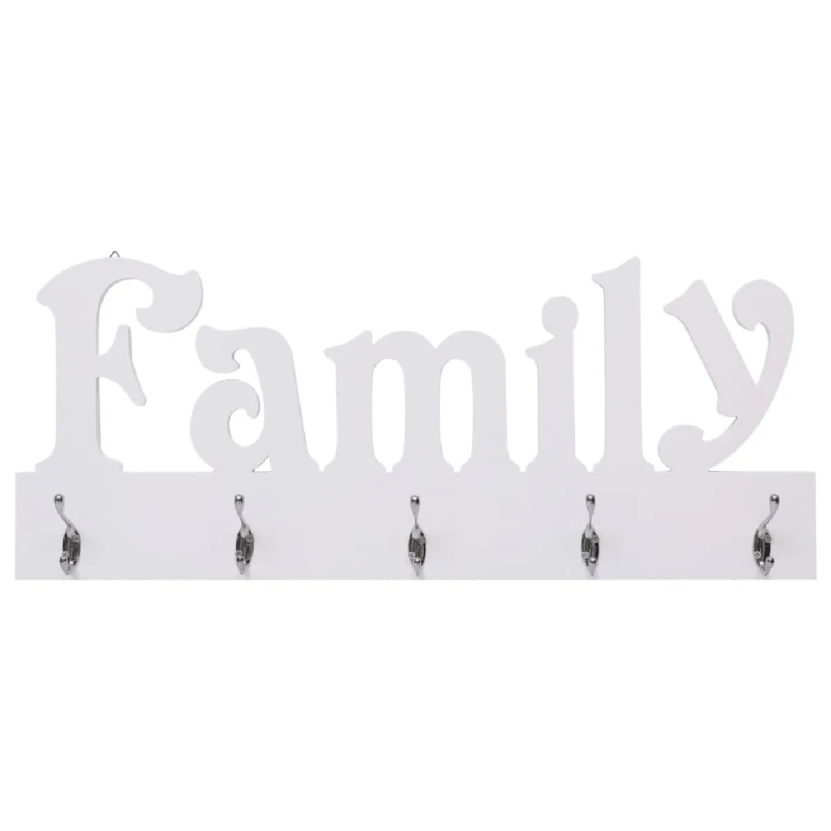 Decoshop26 Porte-manteau FAMILY
