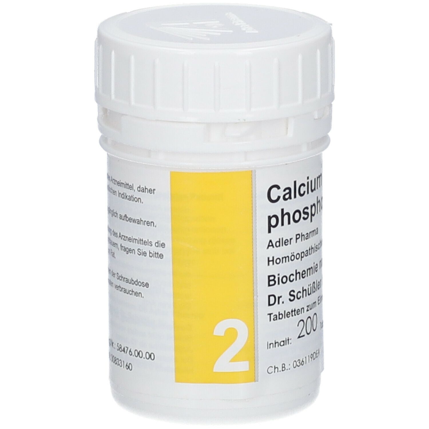 Adler Pharma Calcium phosphoricum D6 Biochemie nach Dr. Schüßler Nr. 2
