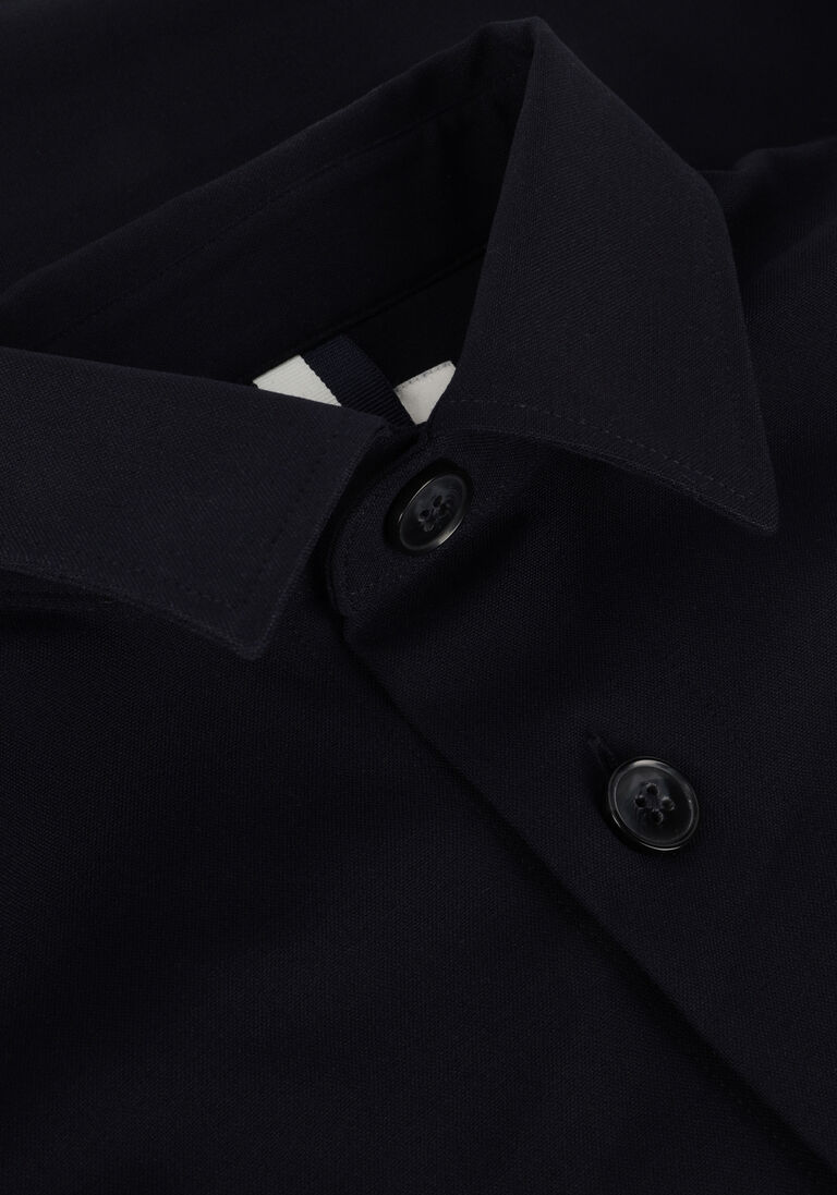 PROFUOMO donkerblauwe profuomo overshirt ppuf10003