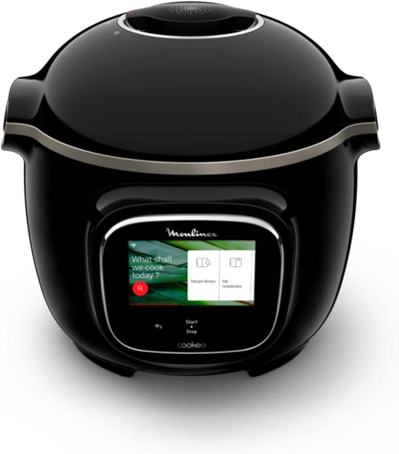 Moulinex Cookeo Touch Multicooker, intelligent, Hochdruck Touch Connect WiFi Schwarz