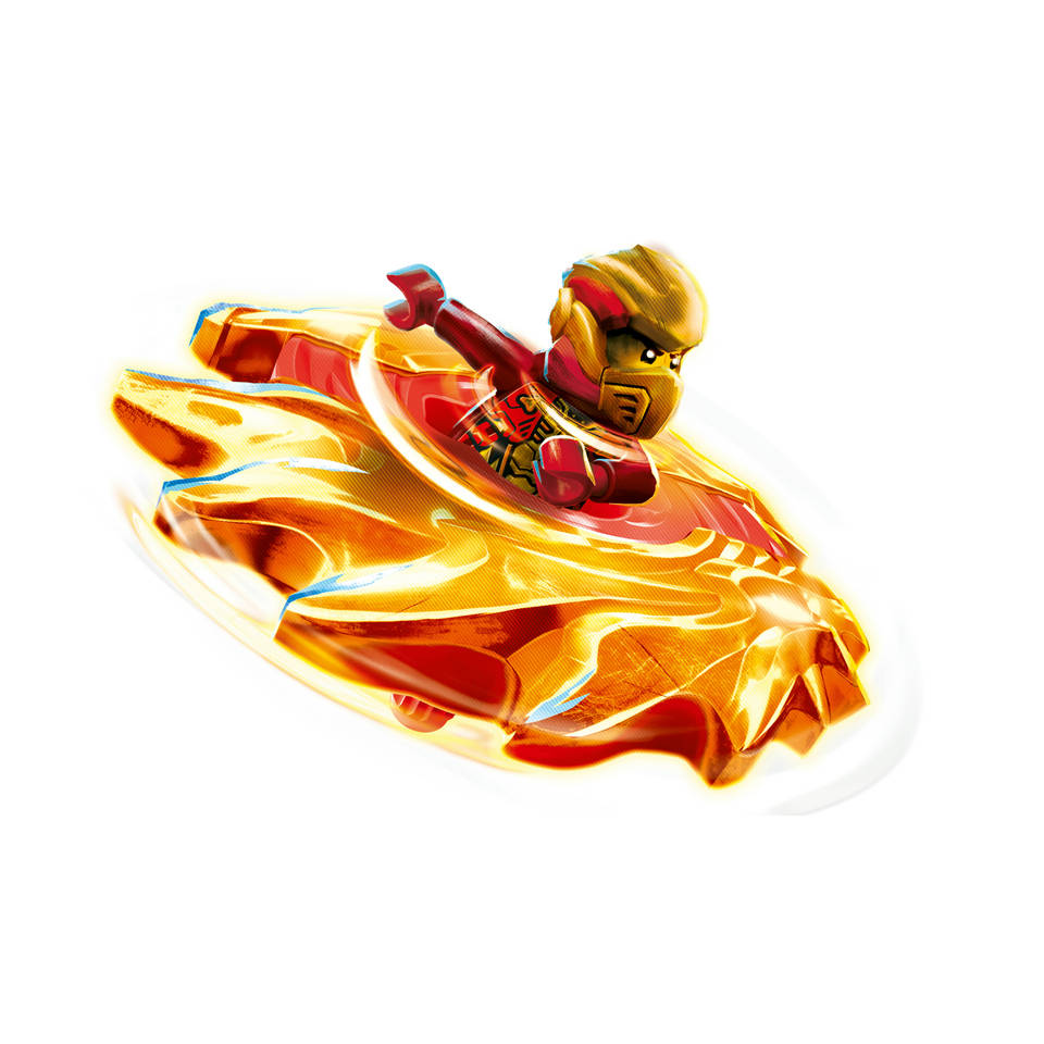 LEGO NINJAGO Kai's Spinjitzu drakenspinner 71823