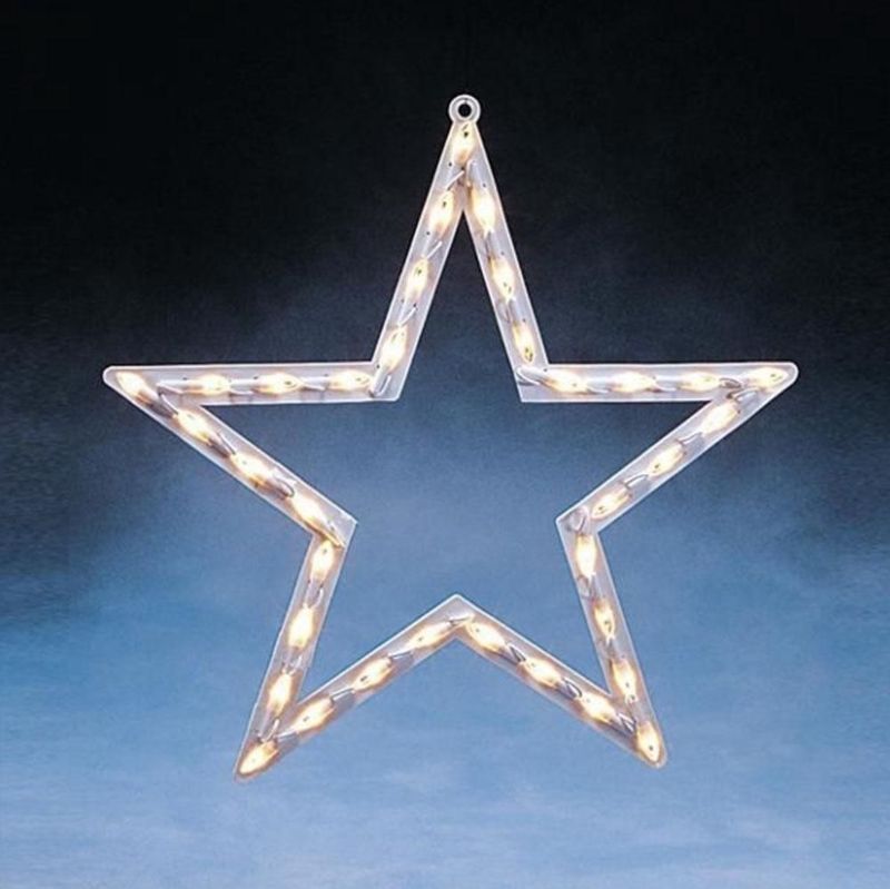Kerstster met Verlichting - Konstsmide - 47 X 50 cm (35 LED - Binnen)