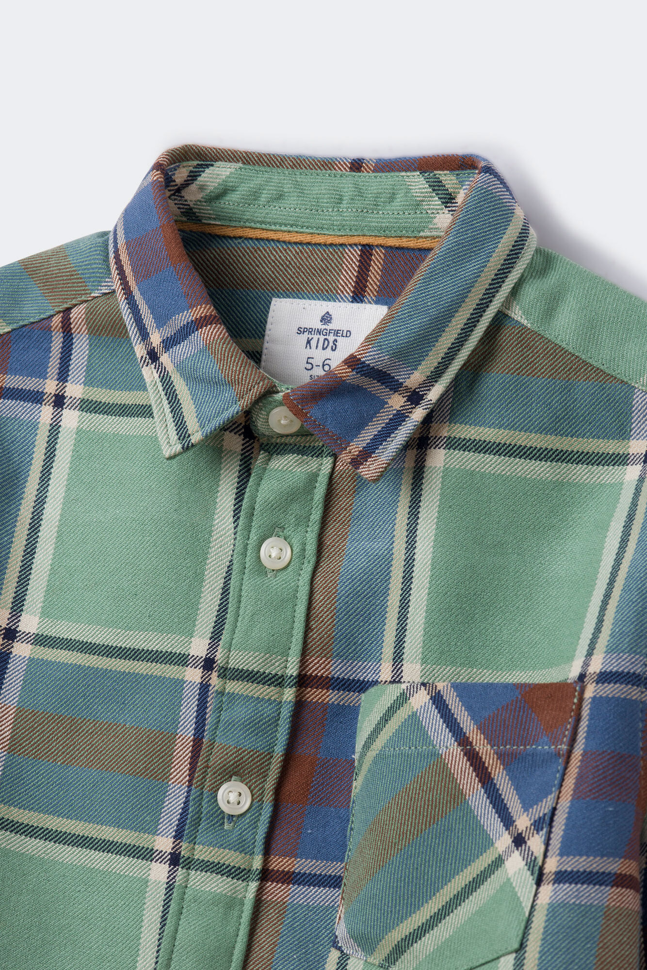 Camisa xadrez infantil