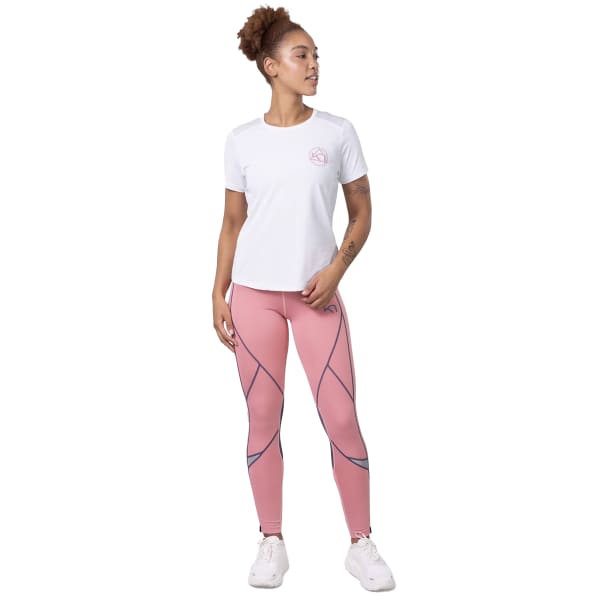 T-shirt running KARI TRAA VILDE ACTIVE TEE WHITE
