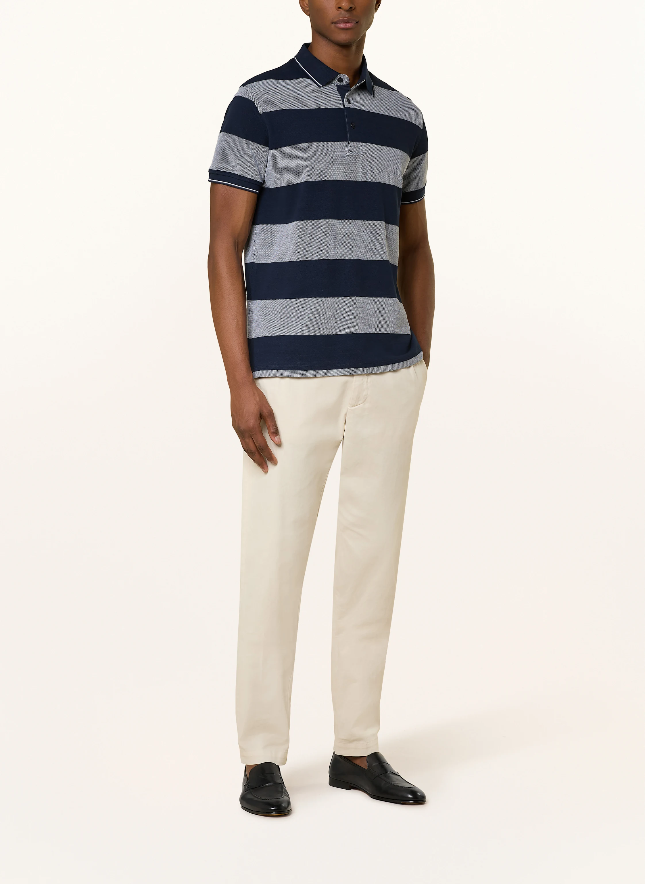 STROKESMAN'S Piqué-Poloshirt