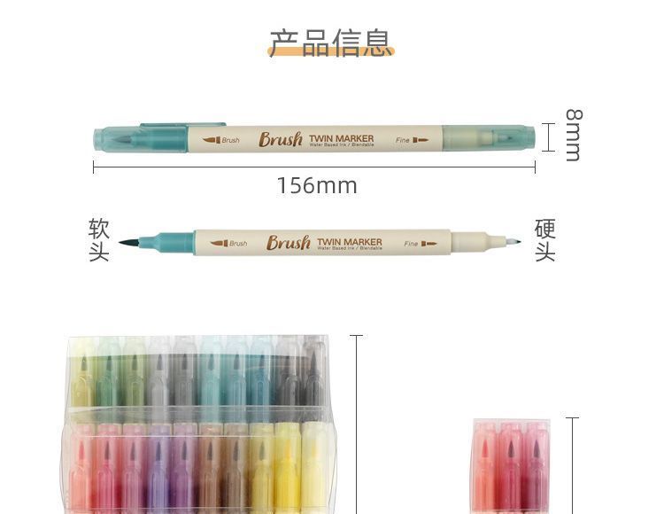 Milena - Set: Pen met dubbele kop