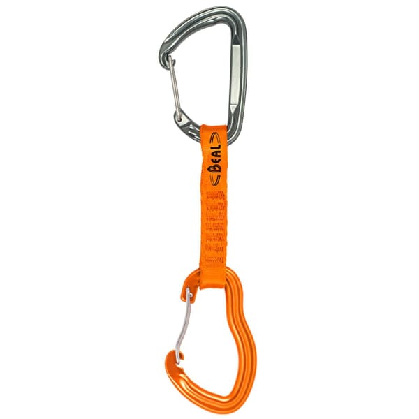 Dégaine escalade BEAL PULP QUICKDRAW 11CM ORANGE