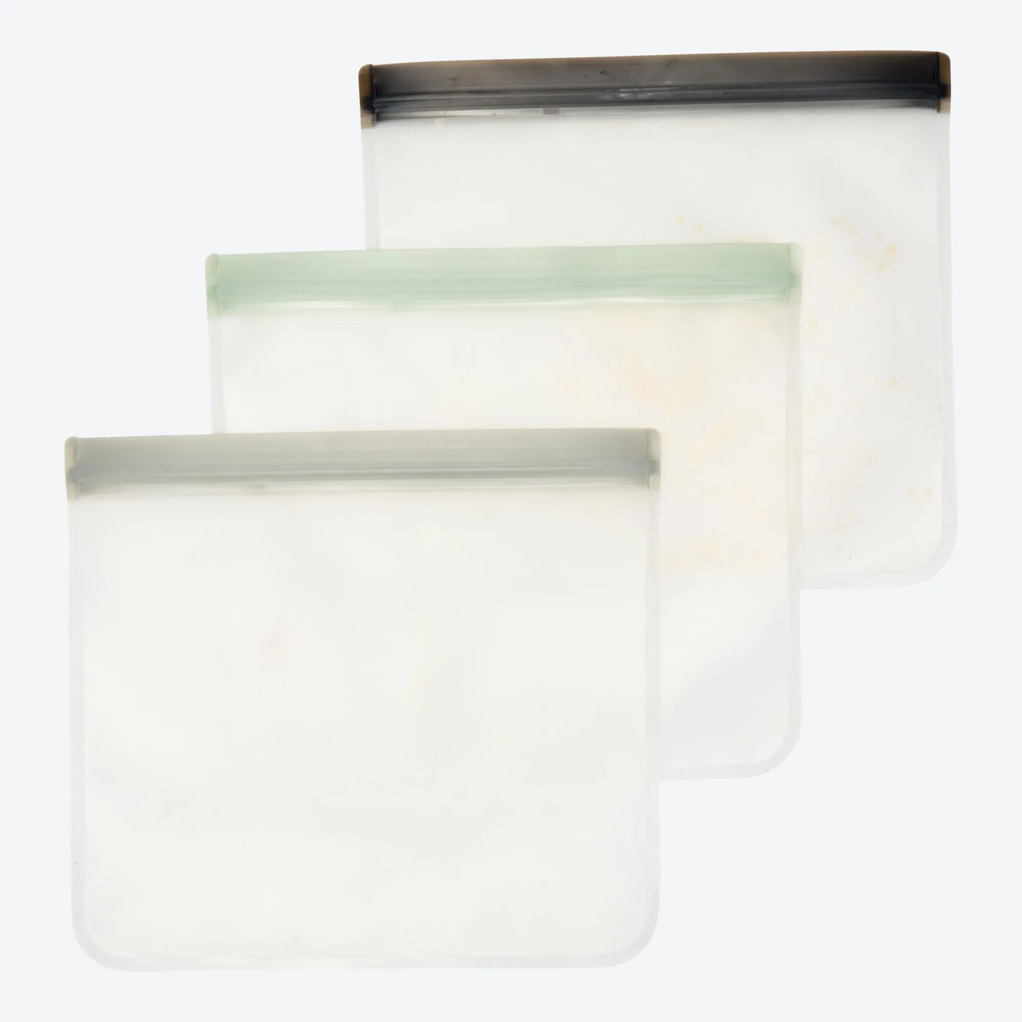 Wiederverwendbare Frischhalte-Beutel, ca. 23x21cm, 3er-Pack