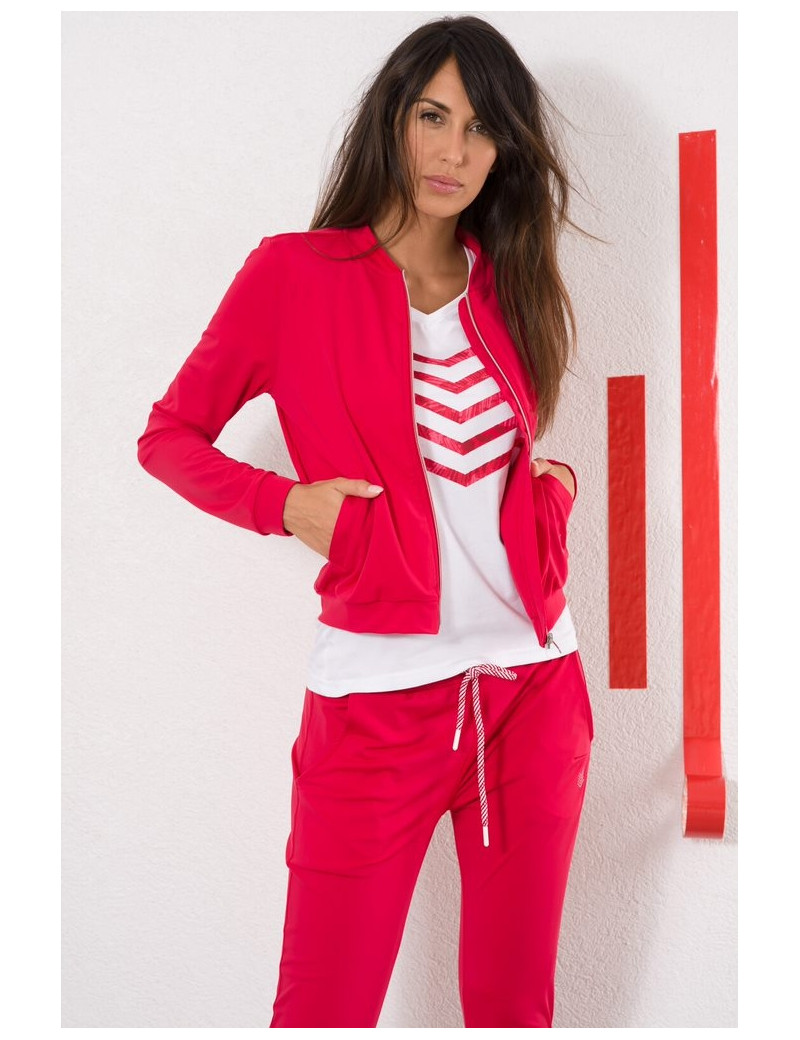 HBT BLOUSON KIMY ROUGE HERO