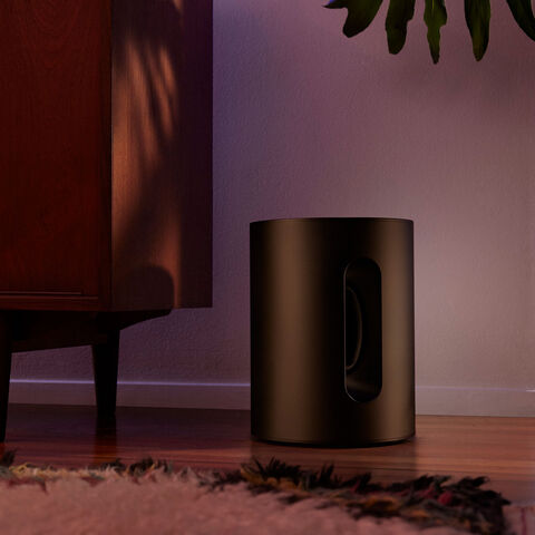 Sonos Sub Mini – compacte en draadloze subwoofer voor Sonos Zwart
