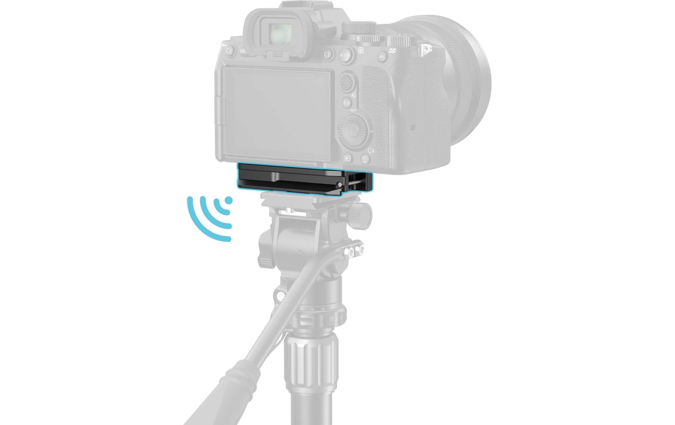 Arca-Swiss Montageplatte für AirTag / SmartTag2Kamera-Plattenmontage