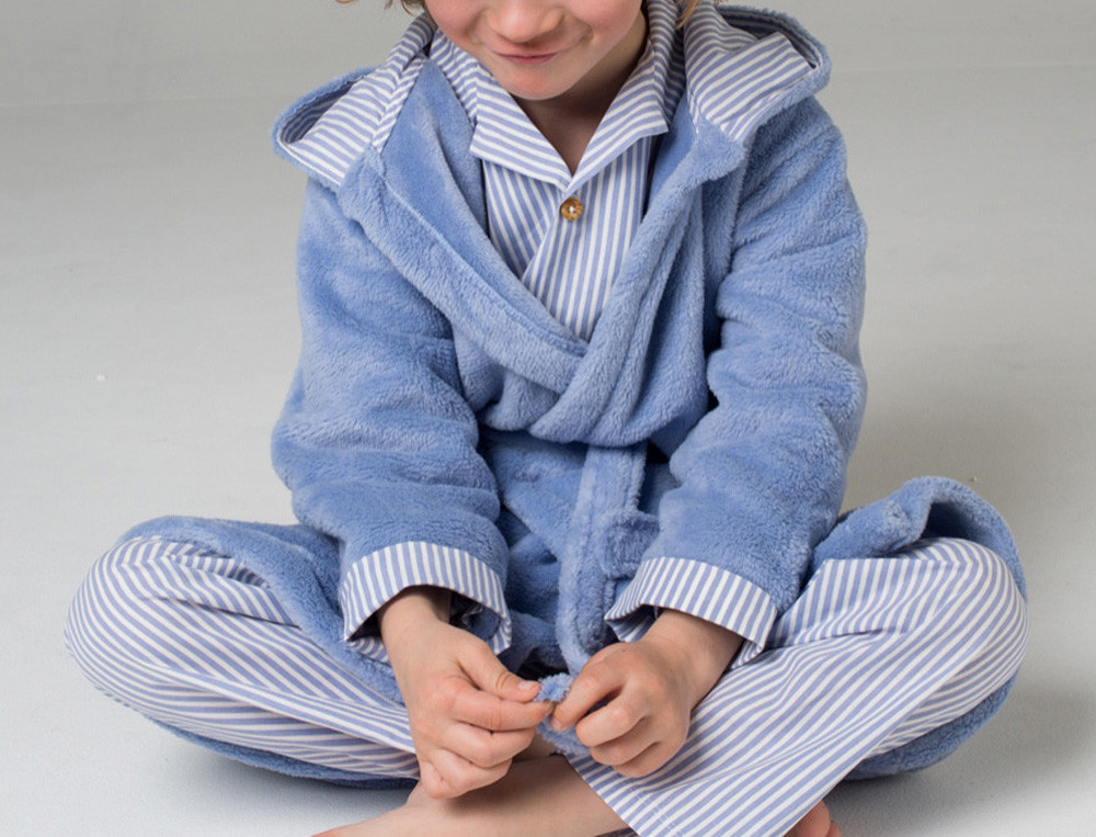 Peignoir enfant-Fox