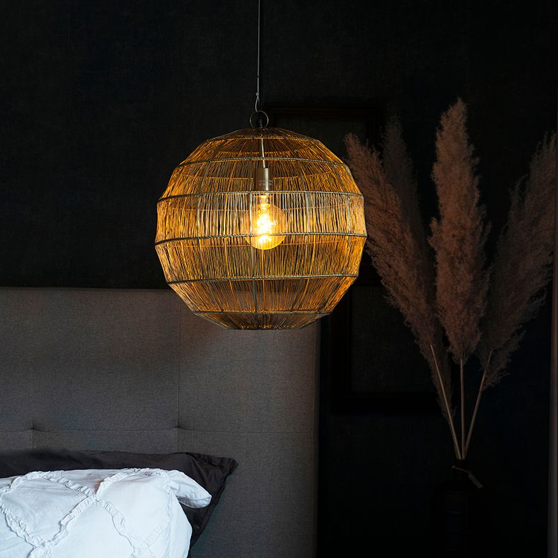 Moderne hanglamp messing 42 cm - Bolti