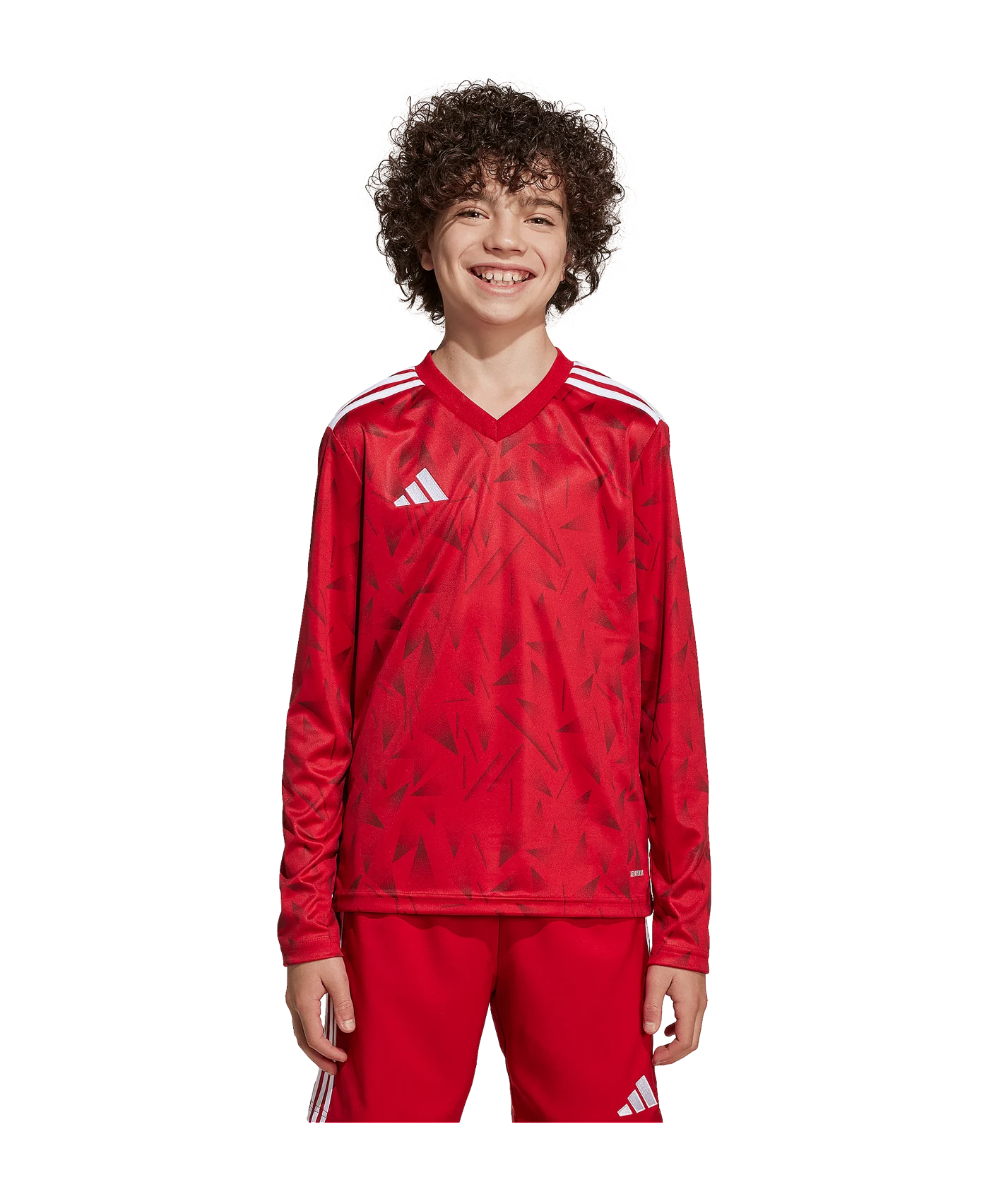 adidas Team Icon 25 Trikot langarm Kids Rot
