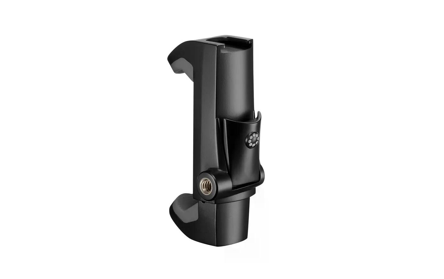 Halterung Grip Tight SmartSmartphone-Klemme GripTight Smart glänzt im Hochformat für die neueste TikTok-Einlage genauso wie im Querformat für den neuesten YouTube-Beitrag