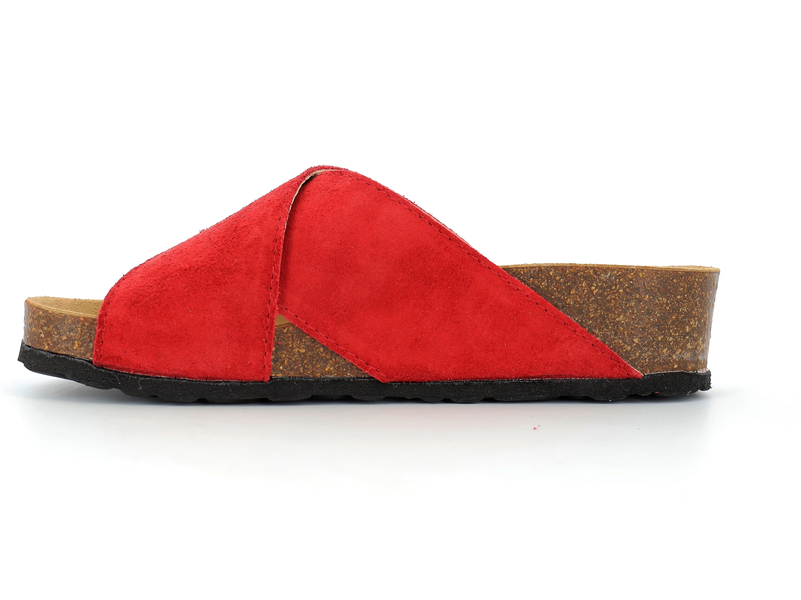 P brand-DN85/200 Cuir Velours Rouge