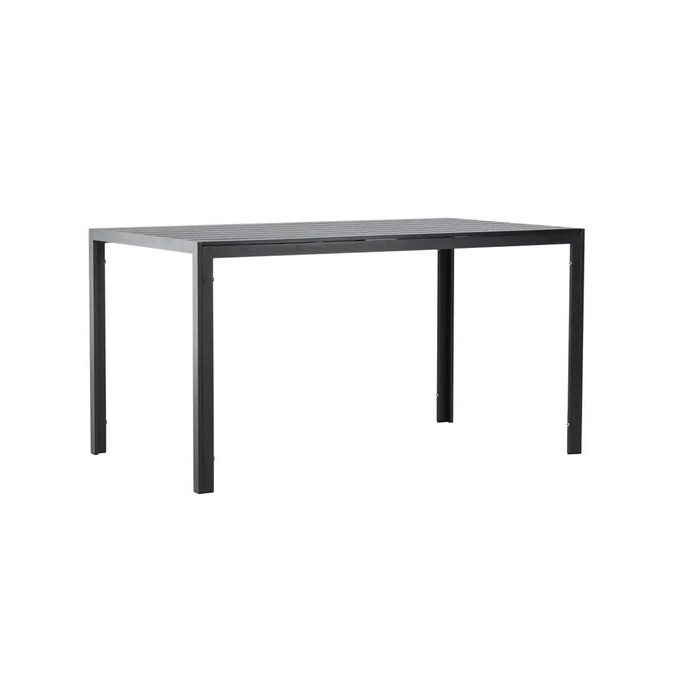 Svea - Farid eettafel - 140 x 80 x 74 cm - zwart