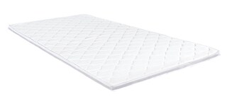 Blue Moon Gelschaum-Topper Soft Gel Polyester Weiß ca. 90 x 200 cm
