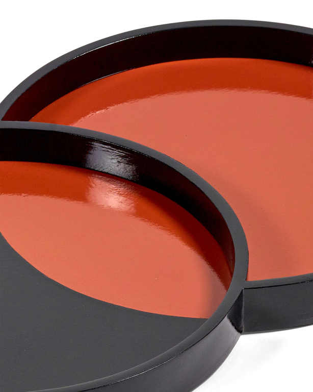 Serax Yo-Yo by Bob Verhelst dienbald 30x4 Black/Red