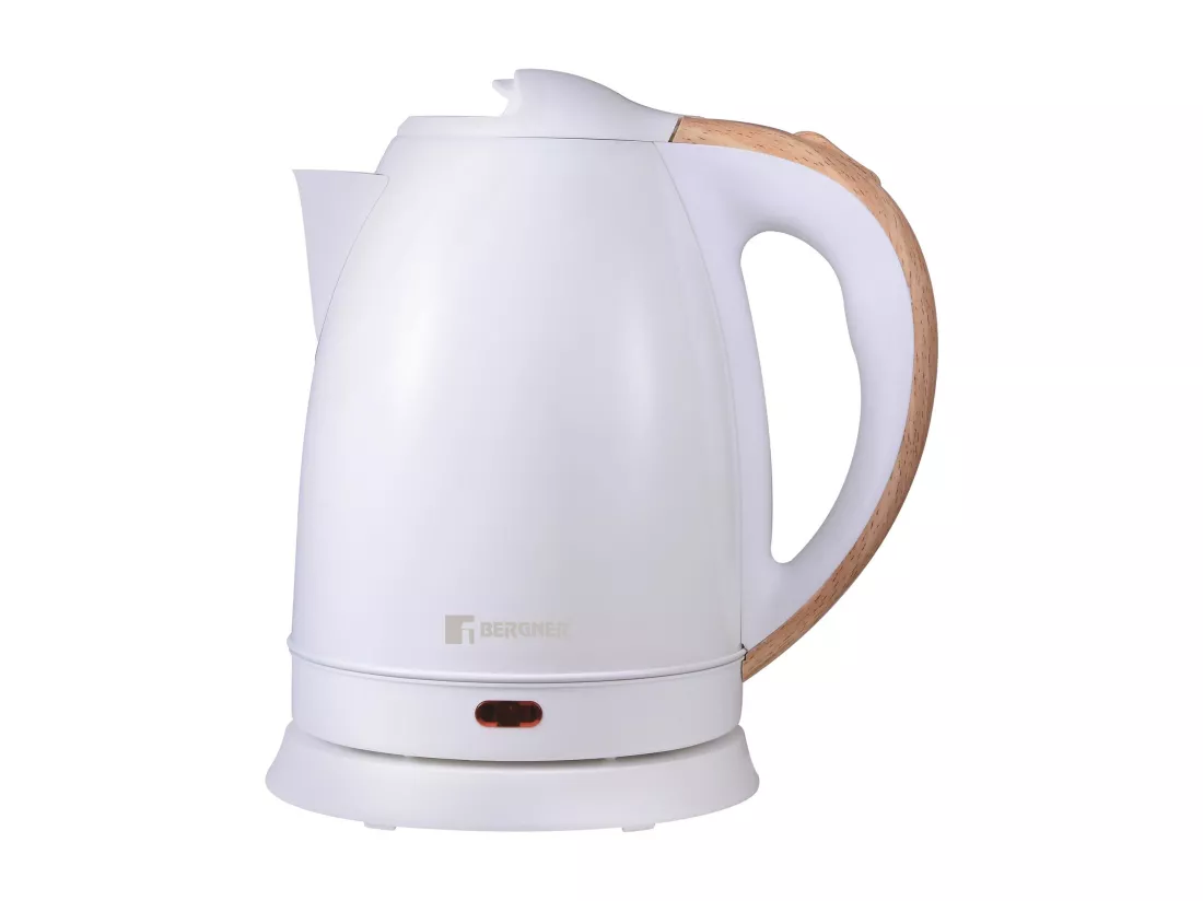 Bouilloire Électrique NATURALLY 1500-1800W 1,7L Blanche Bergner